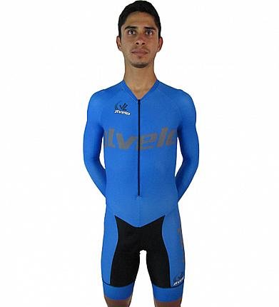 Men's Team Ringer Skinsuit : Blue