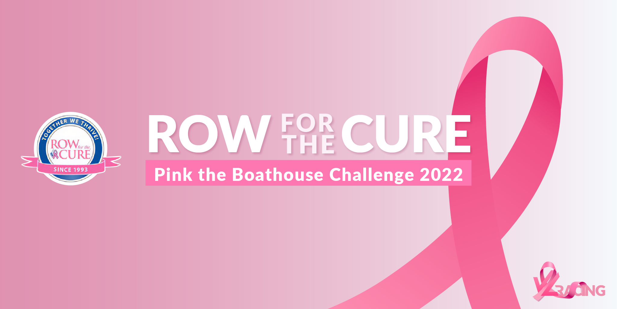 Row For The Cure Pink The Boathouse Challenge 2022 by Kristin Foster