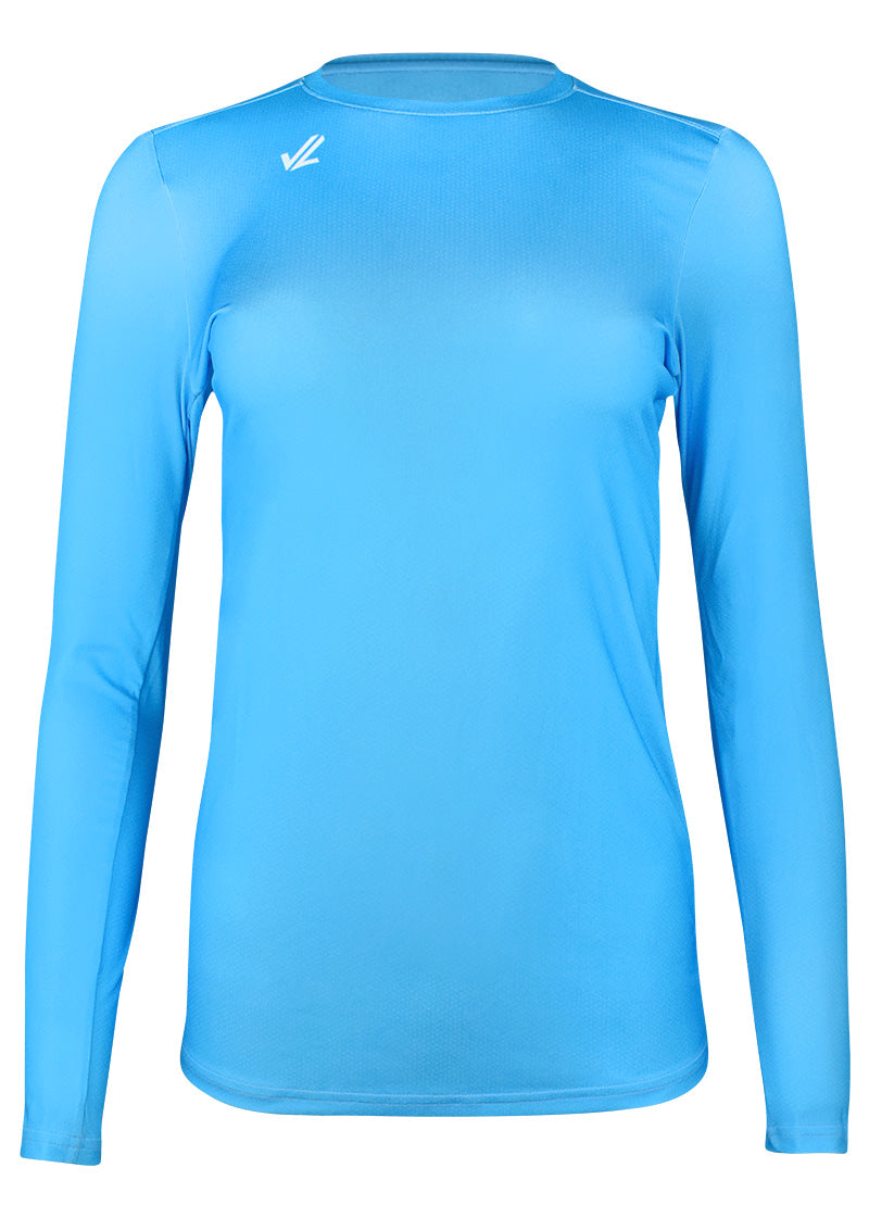 Women's Loose-Fit Performance Shirt Blue - JLAthletics