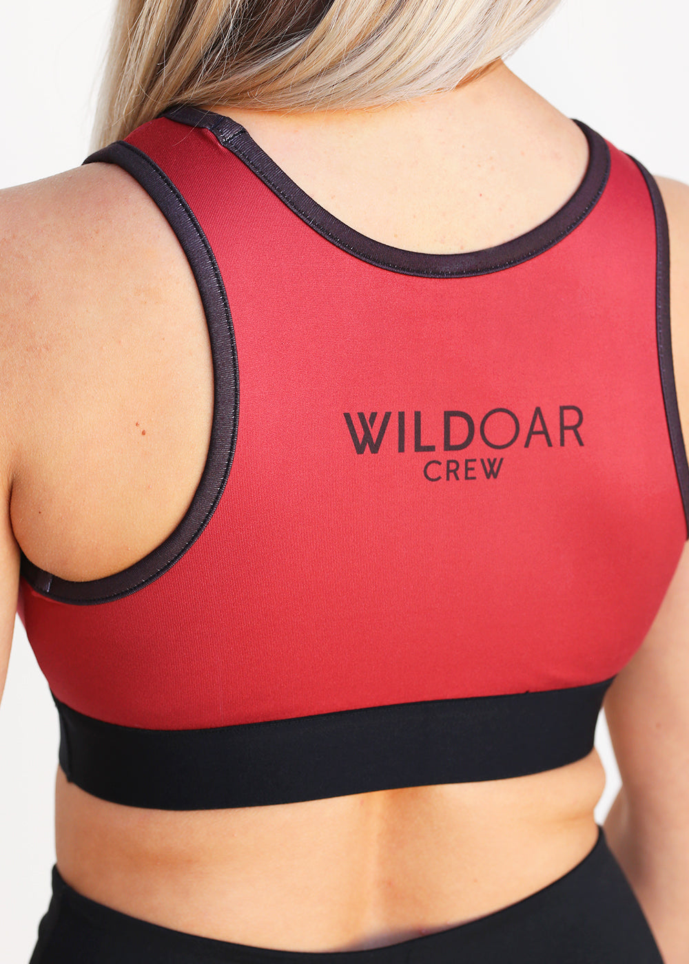 Wild Oar Women's Reflective Logo Sports Bra - JLAthletics