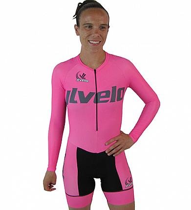 Women's Team Ringer Skinsuit : Pink